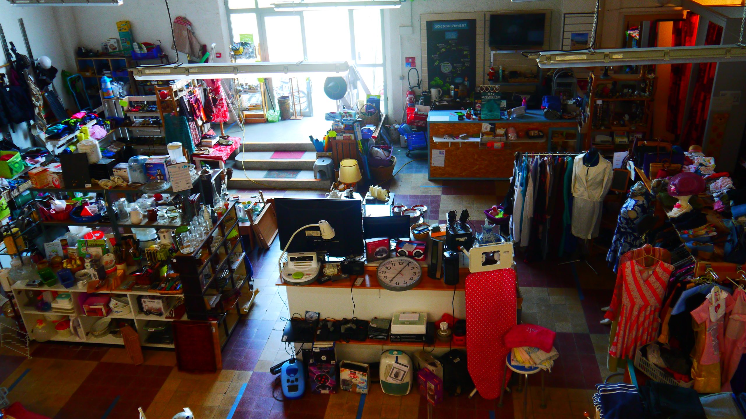 boutique recyclerie seconde vie